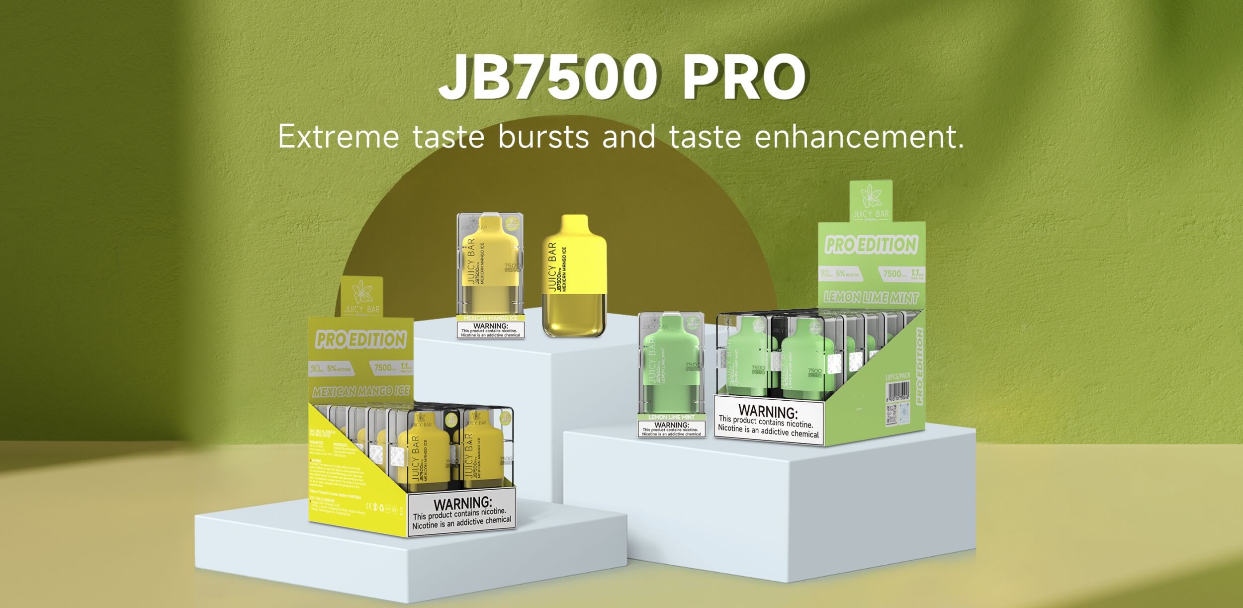 JUICY BAR | PRO EDITION | 7500 PUFFS | 10 CT product image